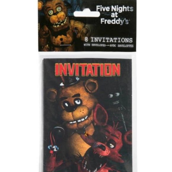 FNAF Invitations Bundle - Picture 3 of 5